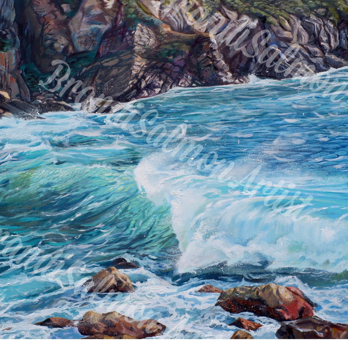 Glowing Wave ~ Limited Edition Print 🌊